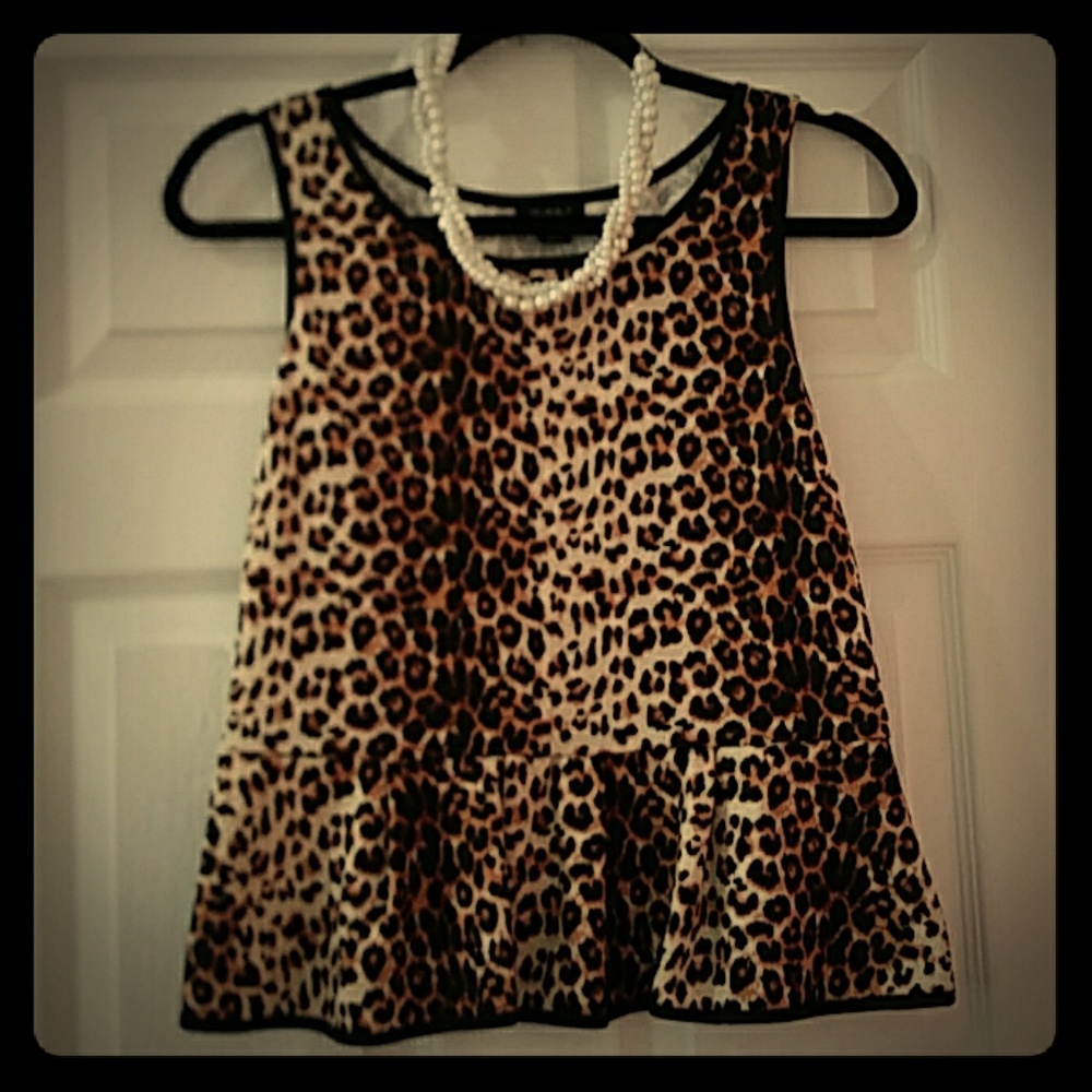 Cheetah print top